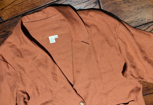 Chaqueta Blazer Old Linen Mill Para Mujer 100% Lino Talla XL/XXL - Imagen 5 de 17