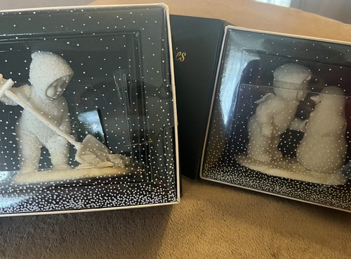 2 Dept. 56 Snowbabies "por qué no me hablas" "Mucho trabajo por hacer" - Imagen 6 de 6