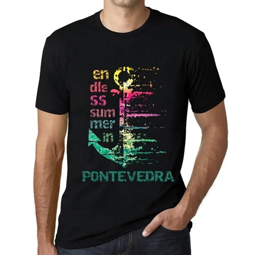 Men's Graphic T-Shirt Endless Summer In Pontevedra Eco-Friendly Limited Edition - Bild 1 von 6