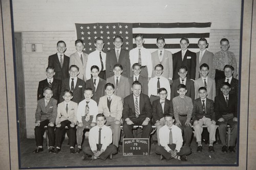 Foto De Colección 8x10 Bronx NY Public School 79 1956 Clase 7-3 Chester Studios - Imagen 2 de 4