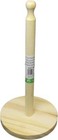 PEBBLE HUG Wooden Kitchen Paper Towel Tissue Roll Holder Pole Rack Stand