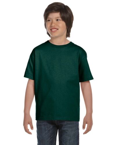 5 Pack Of Gildan Youth Stylish T Shirt Casual Plain T-Shirt - G800B - Picture 9 of 29