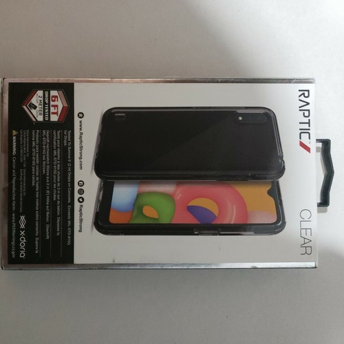Raptic Galaxy A01 Clear Dropshield Protection 6 FT Drop Tested Military Grade - Picture 2 of 6