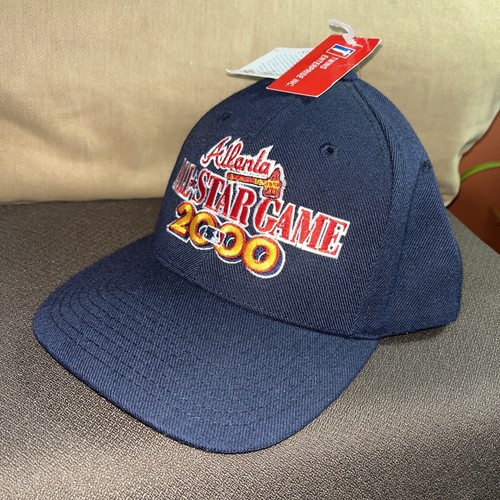 Vintage/selten Atlanta Brave All-Star 2000 Game Strapback Mütze MLB Baseball Cap neu - Bild 1 von 4
