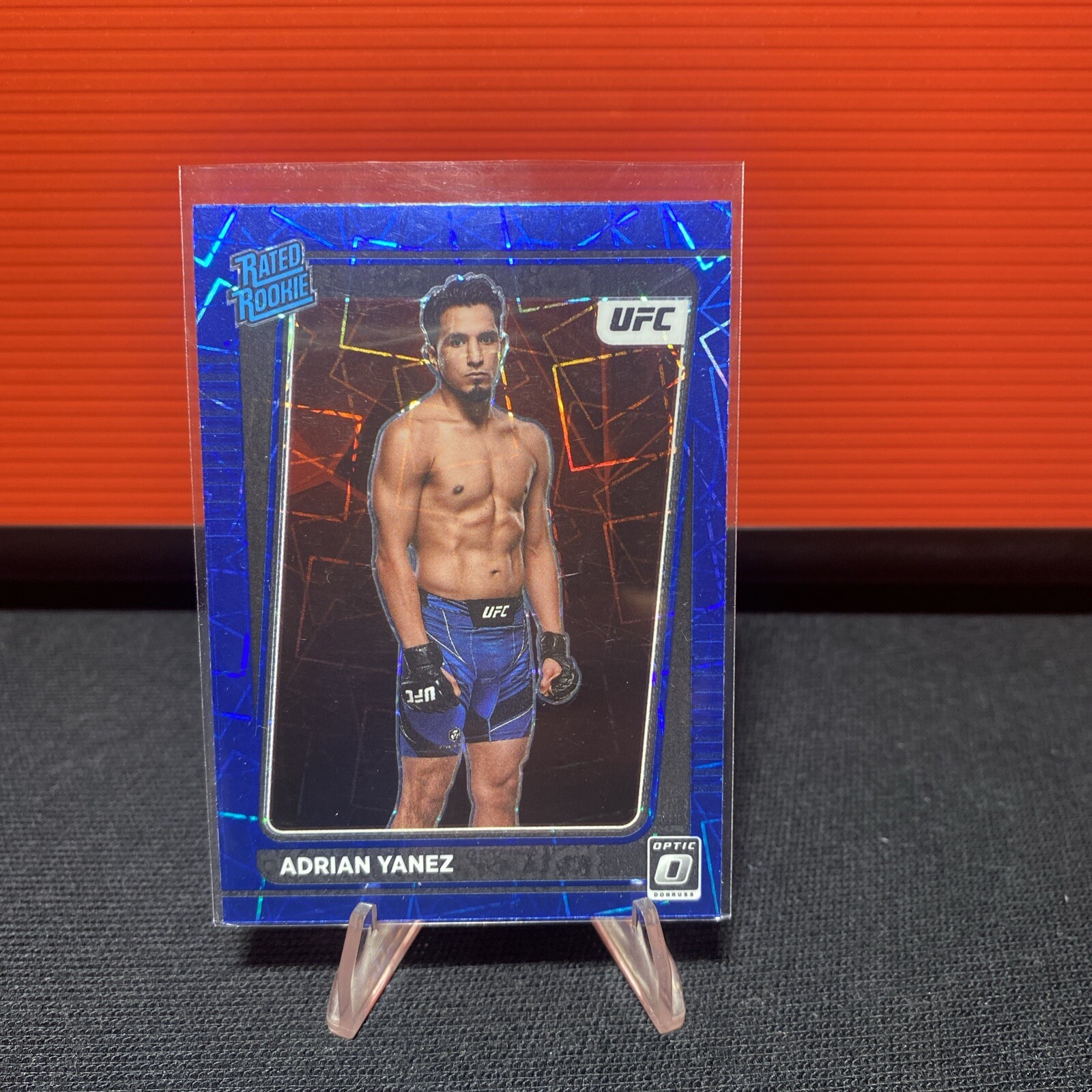 Adrian Yanez - 2022 Donruss Optic UFC Rated Rookie Blue Velocity Prizm #105 P73