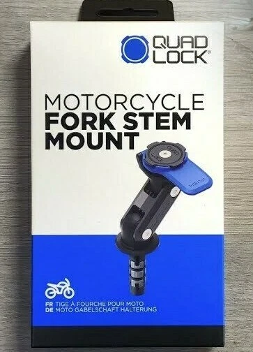 Quad Lock Motorcycle Fork Stem Mount