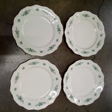 4 Vintage Seltmann Weiden Theresia Bavaria 9 1/2" Dinner Plates