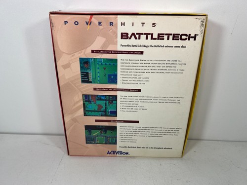 Battletech - Trilogy mit Original Mechwarrior - RAR Vintage IBM Big Box - Bild 9 von 13
