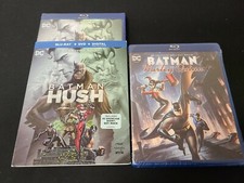 Batman: Hush + Harley Quunn (Blu-Ray + DVD + DIGITAL) DC Universe Movie New 