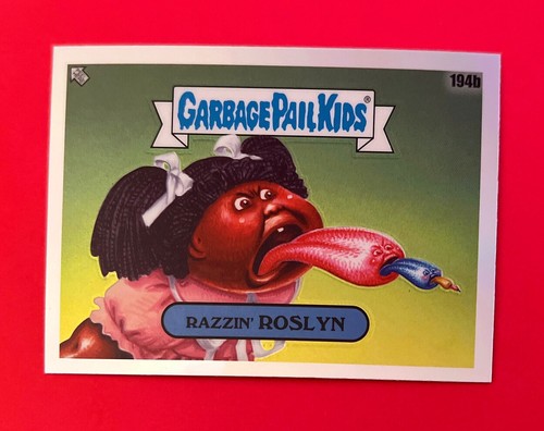 Razzin' Roslyn ~ 2022 Topps Garbage Pail Kids GPK Chrome ~ Refractor #194b - Bild 1 von 2