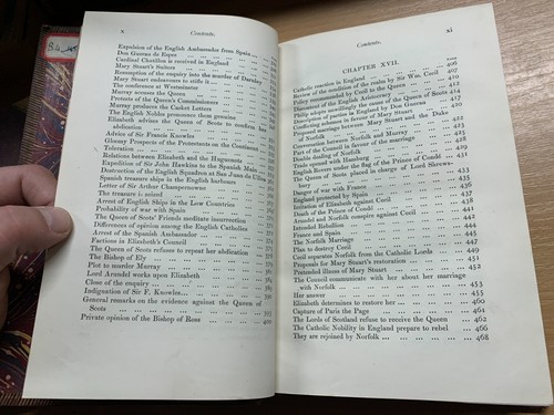 *RARE* 1870 "HISTORY OF ENGLAND" FROUDE VOLUME 9 ANTIQUE BOOK (P6) - Imagen 10 de 19
