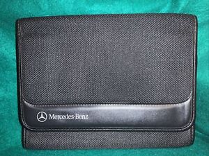 Mercedes Benz leather document holder original