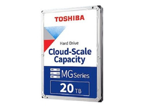 Toshiba MG10 Series MG10SCA20TE 20TB internal 3.5" SAS 12Gb/s 7200rpm Hard drive - Picture 1 of 1