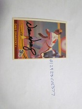 1984 Donruss Dave Dravecky Signed Baseball Card