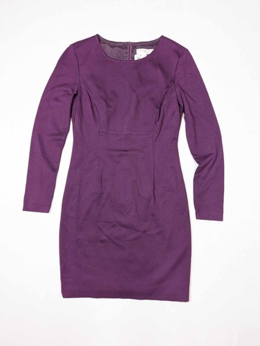 Abito tubino Anthropologie Trina Turk EGGPLANT DEEP PURPLE bordo pizzo nuovo con etichette - Foto 2 di 10