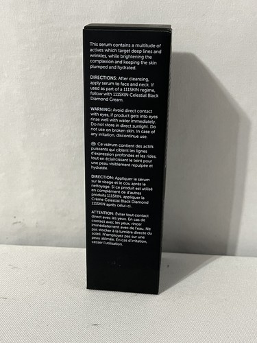 111Skin Celestial Black Diamond Serum 1,01 fl oz nuovo con scatola - Foto 2 di 3