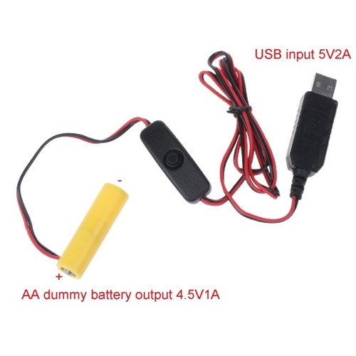 USB Power Converter Cable Cord Replace 3x1.5V AA LR6 - Picture 4 of 8