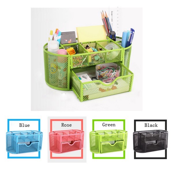 desktop pen holder stand desk organizer compartments iron metal mesh desktop office pen pencil holder ebay desktop pen holder stand desk organizer compartments iron metal mesh desktop office pen pencil holder ebay