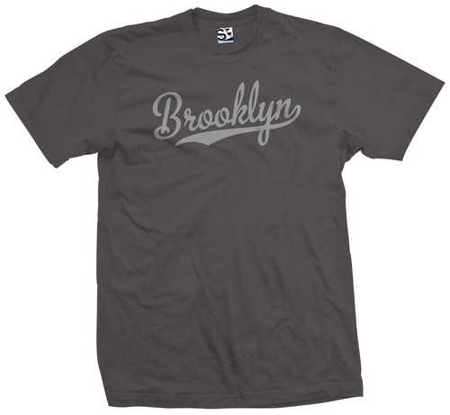 Youth Brooklyn Script T-Shirt | Sports Baseball Jersey BKLYN Girls Boys Kids Tee - Picture 53 of 53
