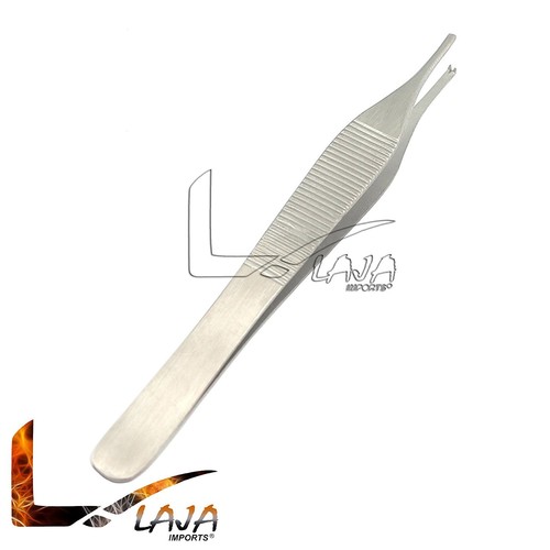 Fórceps de tejido Micro Adson cirugía plástica quirúrgica acero inoxidable nuevo - Imagen 2 de 3