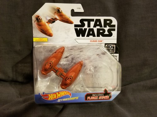 Hot Wheels Star Wars Starships con supporto e auto personaggio - scegli uno - Foto 9 di 88