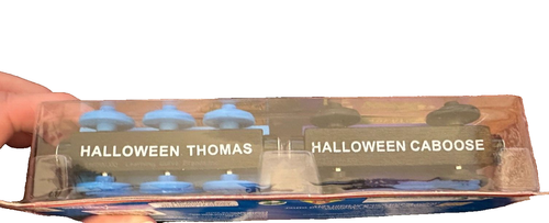 Halloween Thomas and Caboose -Thomas & Friends Wooden Railway LC98056 New - Rare - Imagen 3 de 6