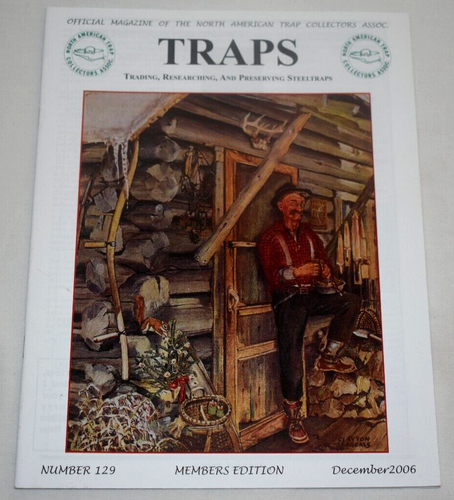 TRAPS Magazine 6 Newsletters 2006 North American Trap Collectors Association - Picture 13 of 14