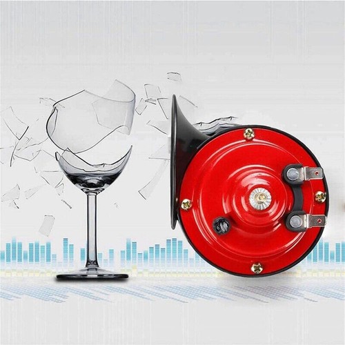 1 Paar 12 V hoher und tiefer Ton super laut starke Durchdringung wasserdicht Auto Hupe - Bild 12 von 13