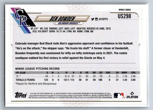 2021 Topps Update Series Gold Foil Parallel Cards -You Pick - Picture 103 of 115