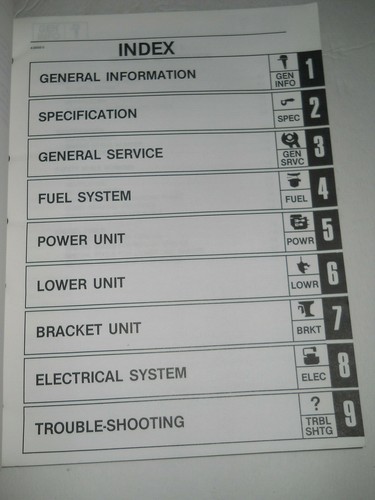 Yamaha E75 OUTBOARD 75hp Official Service Shop Repair Manual - Bild 3 von 6