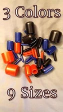 vacuum caps round rubber vinyl dust caps thread protector pipe cover paint cover