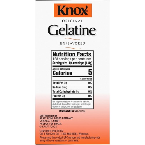 Knox Original Unflavored Gelatin, 32 ct Packets Free Shipping NEW - Picture 5 of 7