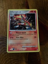 INFERNAPE 5/130 DIAMOND & PEARL HOLO RARE POKEMON CARD - LIGHTLY PLAYED