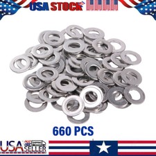 Stainless Steel Flat Washers M3 M4 M5 M6 M8 M10 Assortment Set 600pcs