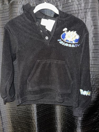 Pokemon Vintage Sweater button up Long sleeve kids Size Small /8 Primeape GS0290