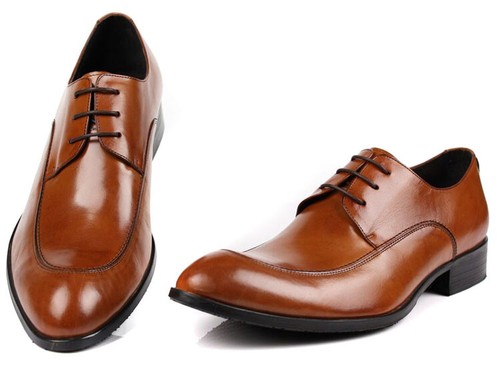 Nuove scarpe da uomo in pelle scarpe da tuta derby scarpe con lacci scarpe da lavoro - Foto 6 di 19