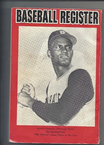 1967 Registro de béisbol Brooks Frank Robinson Baltimore Orioles Roberto Clemente - Imagen 2 de 2