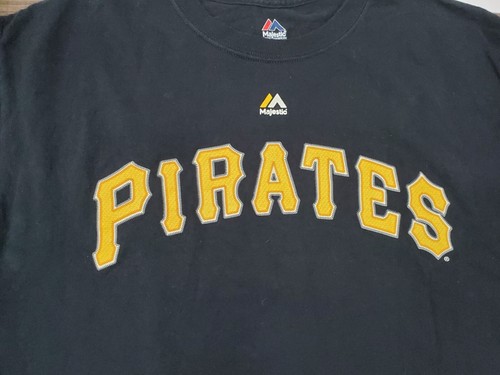 Majestic Mens Large Pirates Frazier 26 Shirt Tee Baseball Sports - Bild 2 von 11