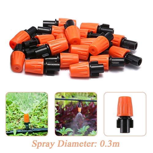 15M Sprühdüse Sprinkler Patio Wasser Garten Misting Kühlsystem Nebeldüse Düsen. - Bild 5 von 6