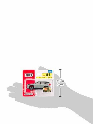 Tomica No.81 Toyota RAV4 (BP) 1/66 scale Gray NEW from Japan - Picture 3 of 3
