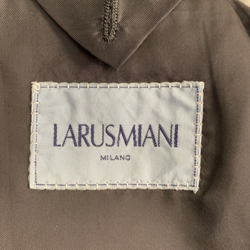 LARUSMIANI Size 42 Brown Black Beige Window Pane Cashmere Sport Coat - Picture 5 of 10