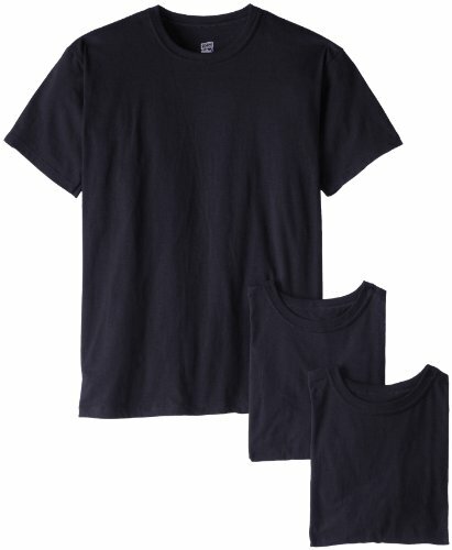 Soffe Military schwarz kurzärmeliges T-Shirt 100 % Baumwolle 3er-Pack - Made in USA - Bild 3 von 8