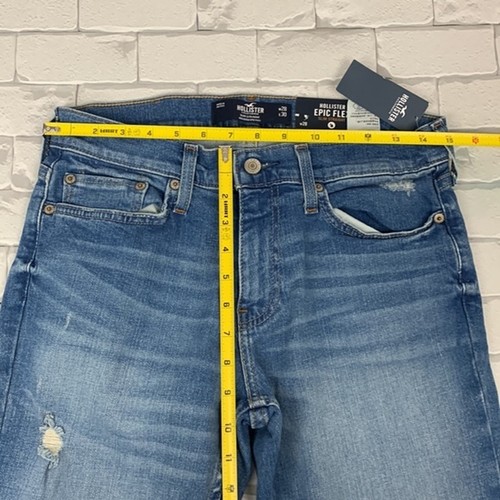Hollister Epic Flex Slim Straight Jeans. Sz 28. New! NWT - Picture 8 of 12
