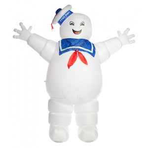 Stay Puft Marshmallow Man Inflatable Halloween Yard Decoration