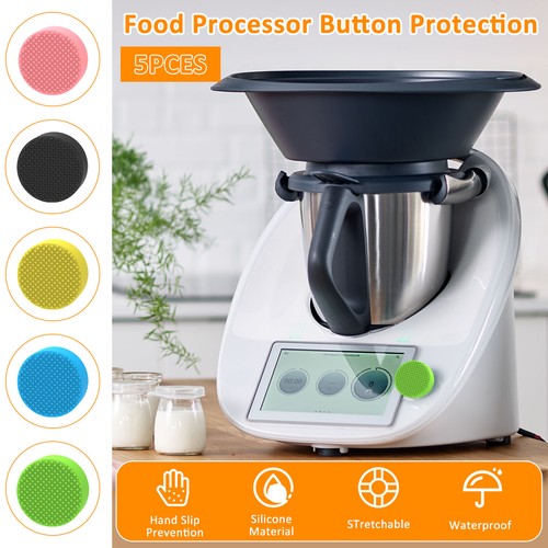 5Pcs Food Processor Switch Cover Silicone Food Processor Button Protector StqGq