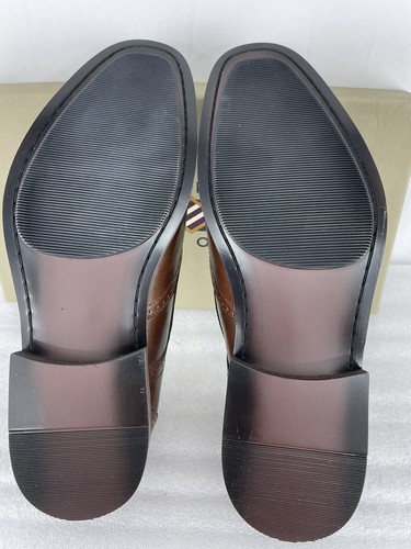 Joseph Abboud Brown lace-up men's dress shoes, Size 9 EEE (3E) Style K125B, NIB - Picture 4 of 13