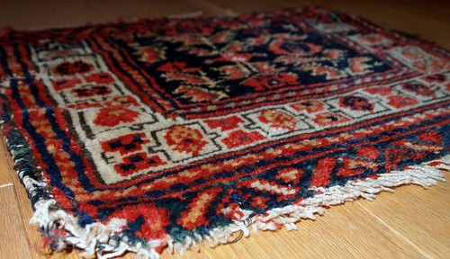 Borsa Vintage Malayer Persiana Fatta a Mano – Inizio XX Secolo – 44 x 55 cm - Picture 10 of 10