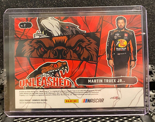 Martin Truex Jr. 2024 Donruss Unleashed Holo # 76/199 Card # - 2 - Picture 2 of 2