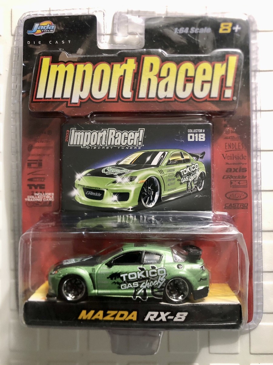 JADA 1:64 Import Racer MAZDA RX-8 Green & Sealed! Tokico