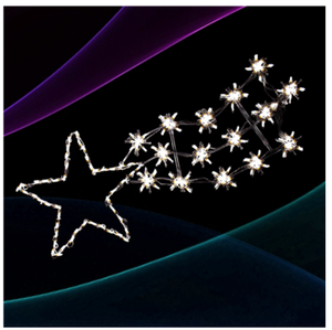 Star-w-Comet-Christmas-Holiday-Outdoor-LED-Lighted-Decoration-Steel-Wireframe